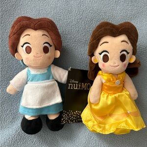 Disney princess and village Belle Nuimos poseable plush